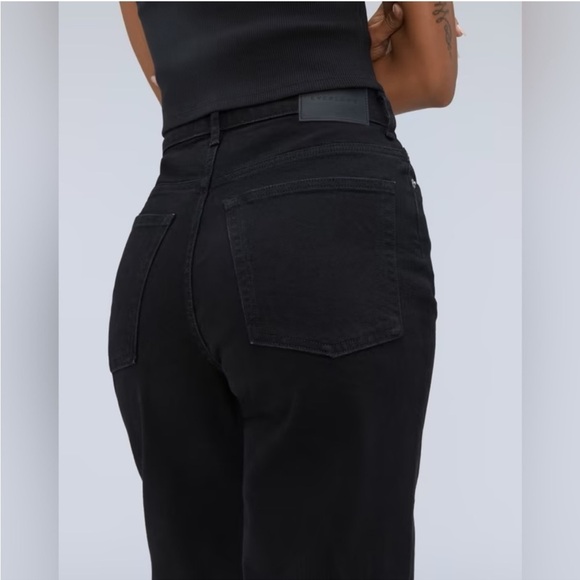 Everlane The Way High Jeans Distressed Black - Picture 4 of 16
